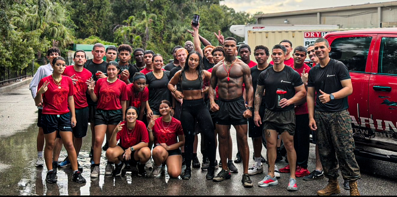 Marine unit training with Foster Physique bootcamp in Tampa Bay