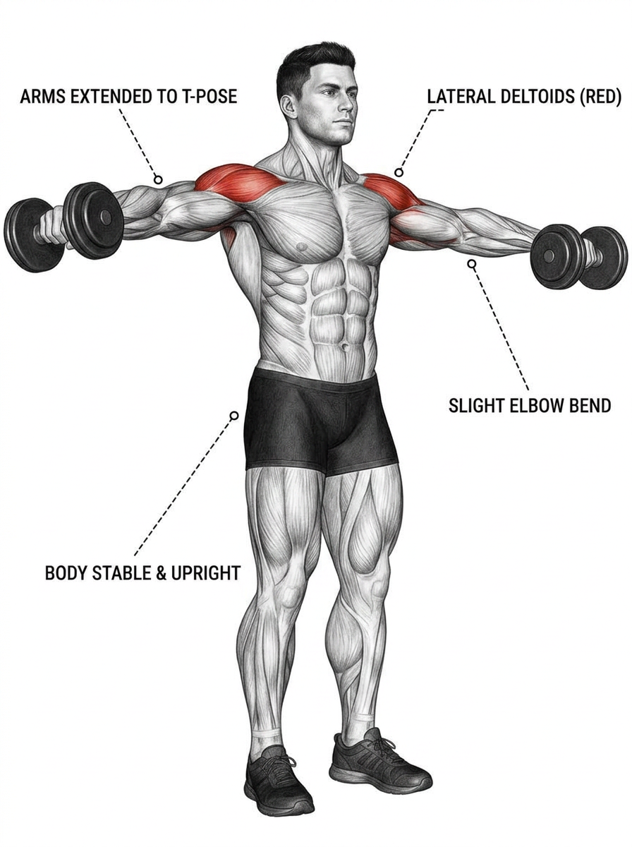 Lateral Raise anatomy plate