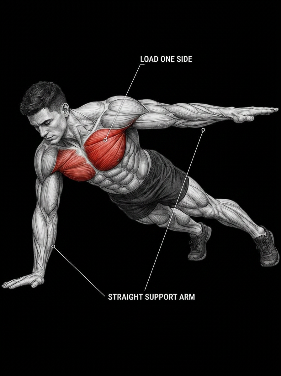 Archer Push Up anatomy plate