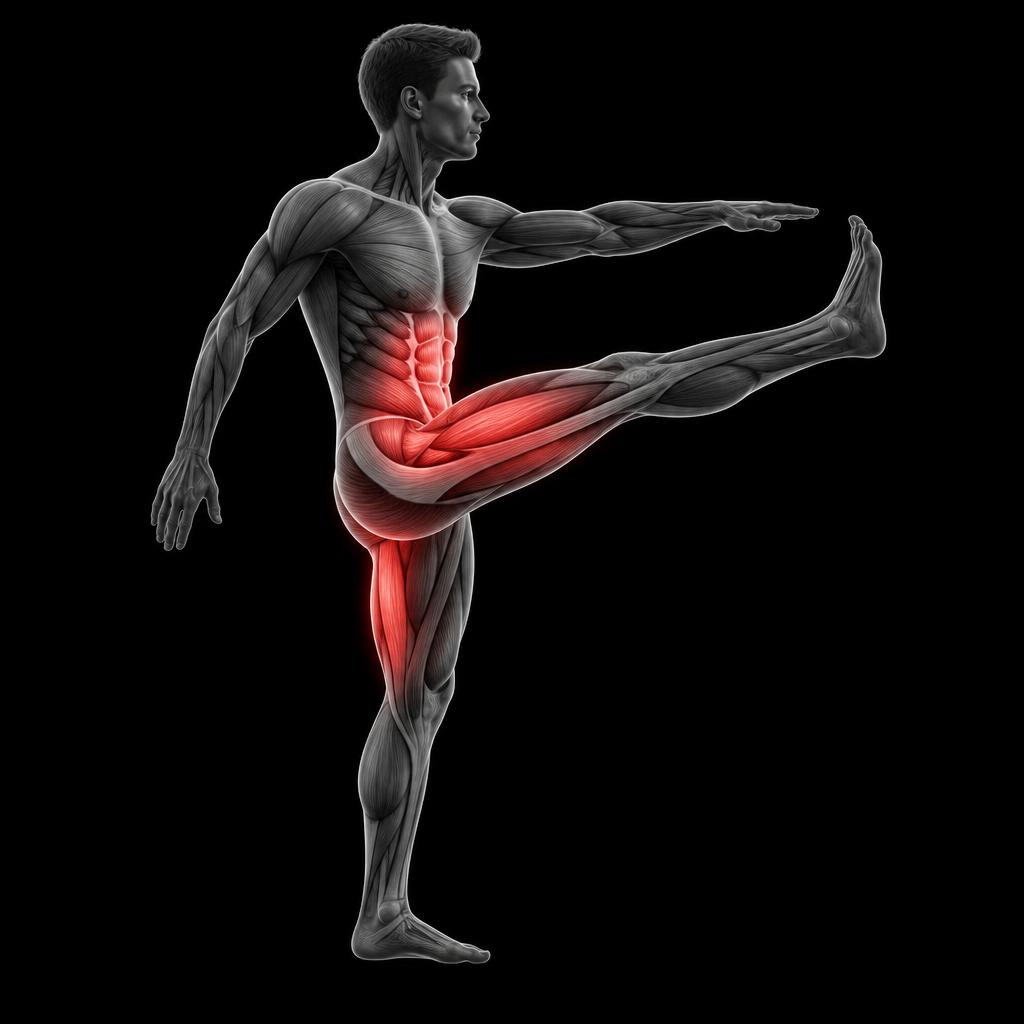 Toy Soldier Walk anatomy plate
