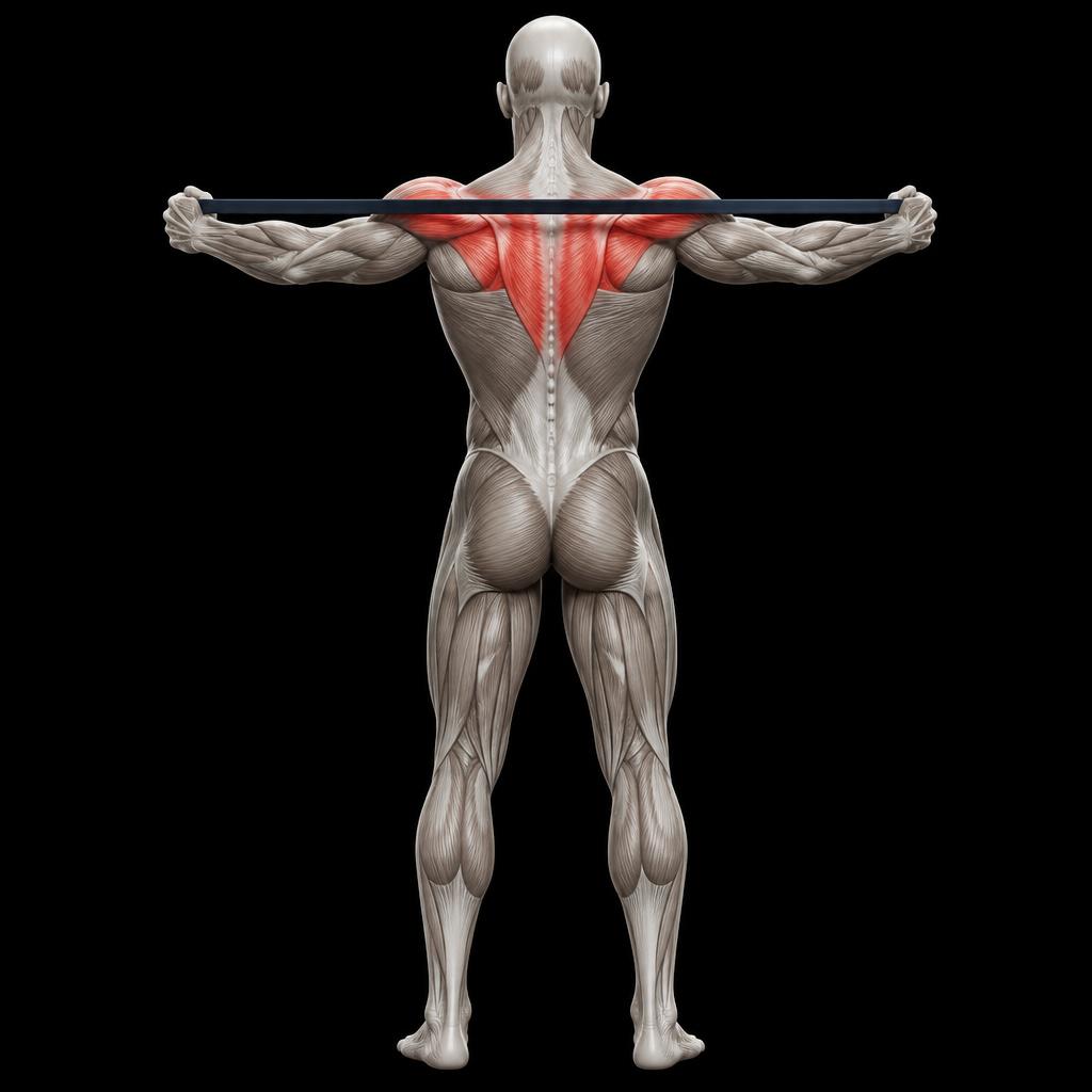 Band Pull Apart anatomy plate