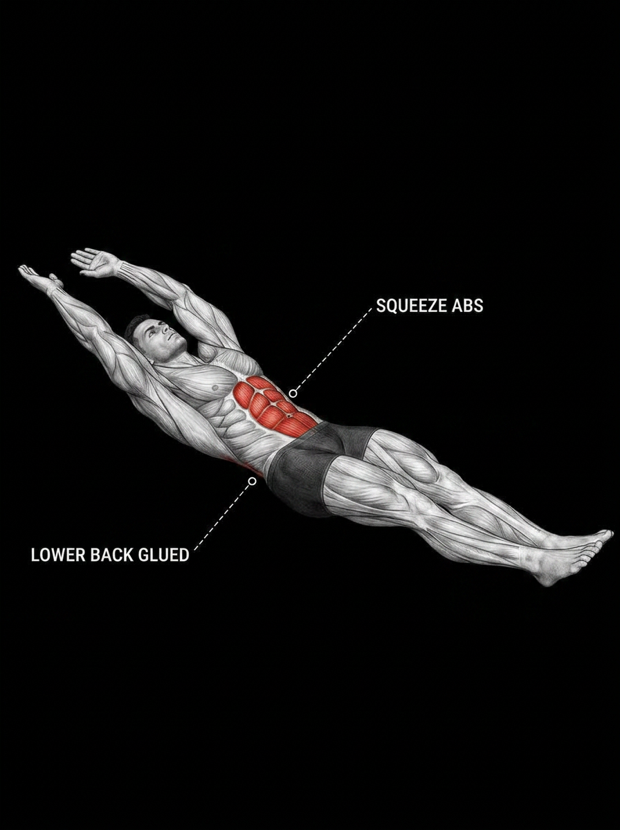 Hollow Hold anatomy plate