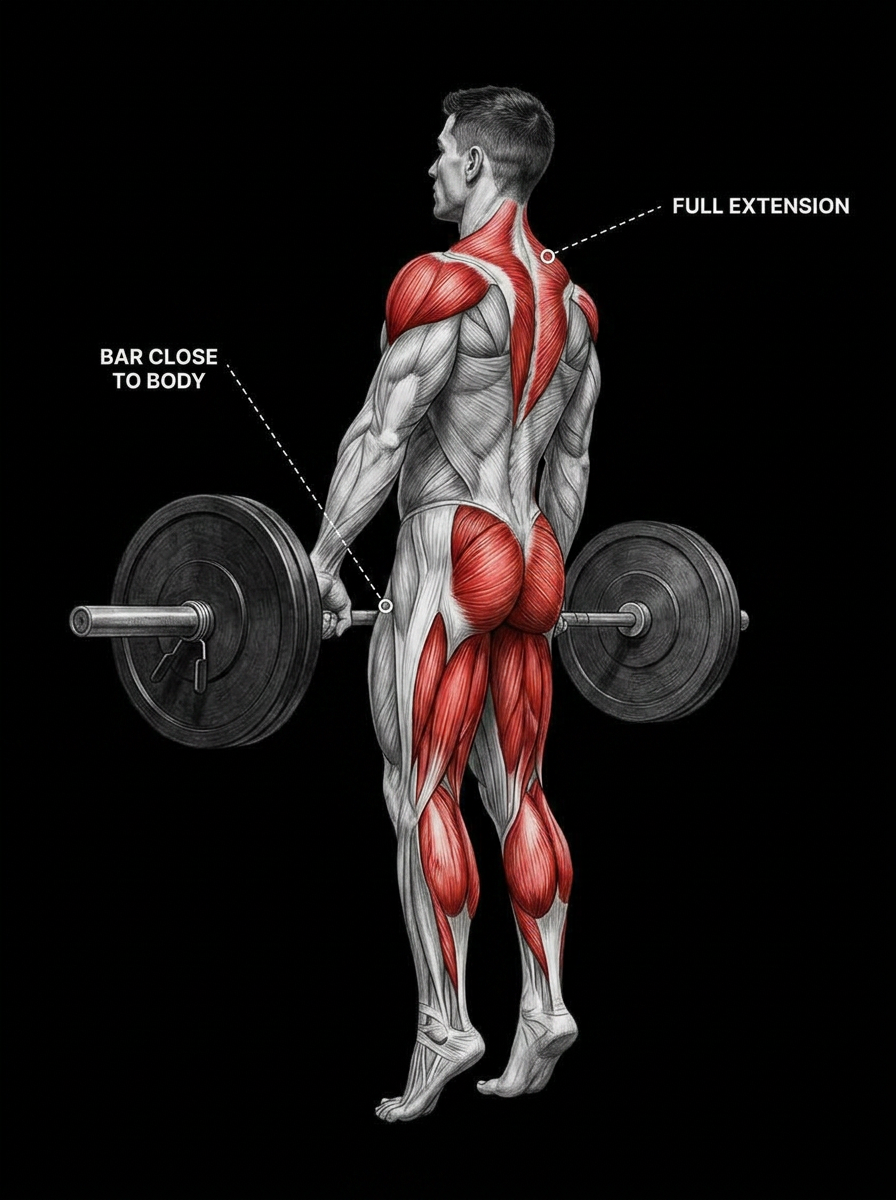 Snatch Pull anatomy plate