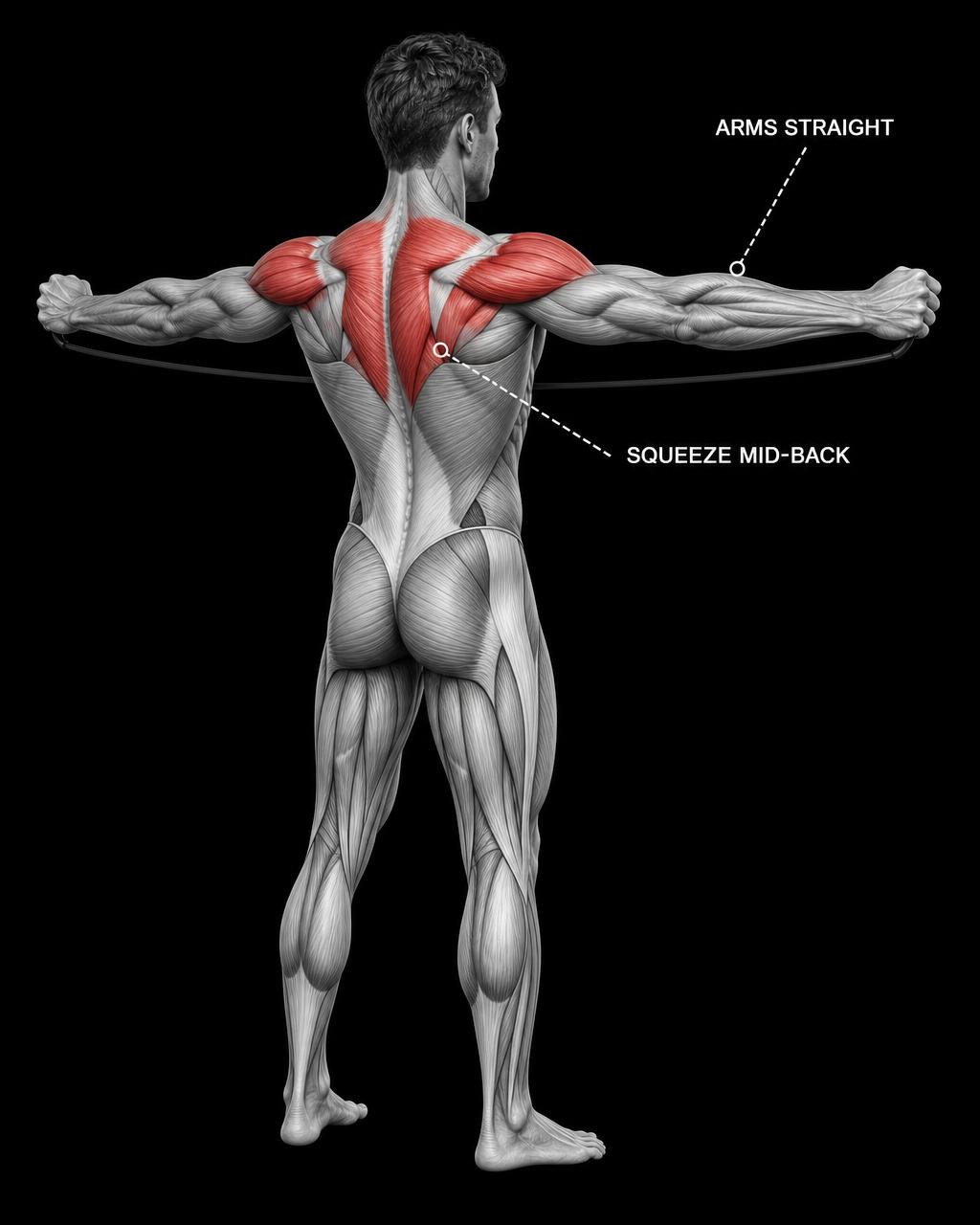 Band Pull Apart anatomy plate