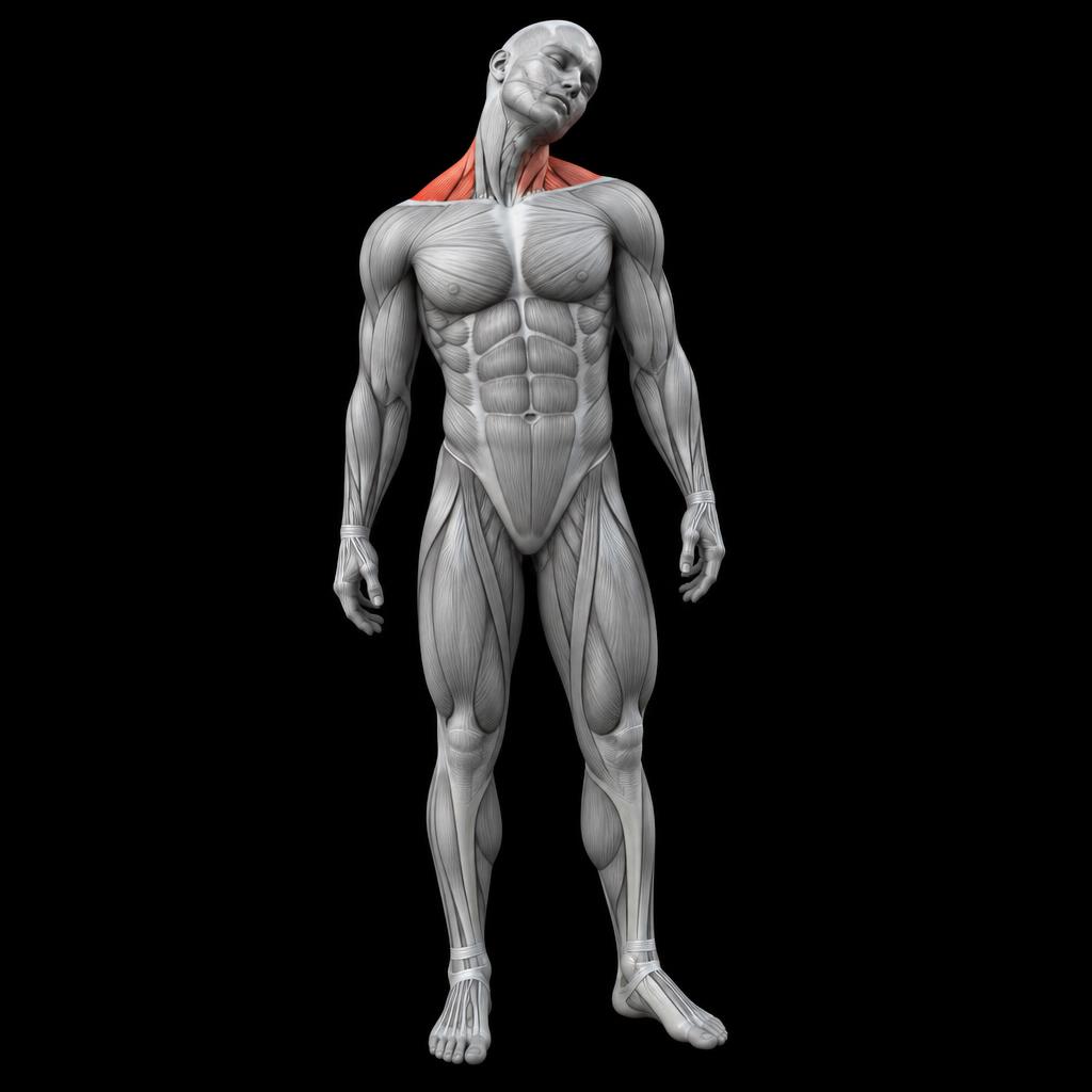 Neck Shoulder Mobility anatomy plate