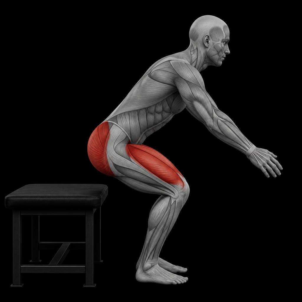 Sit to Stand anatomy plate
