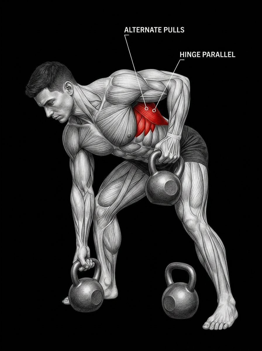 Gorilla Row anatomy plate