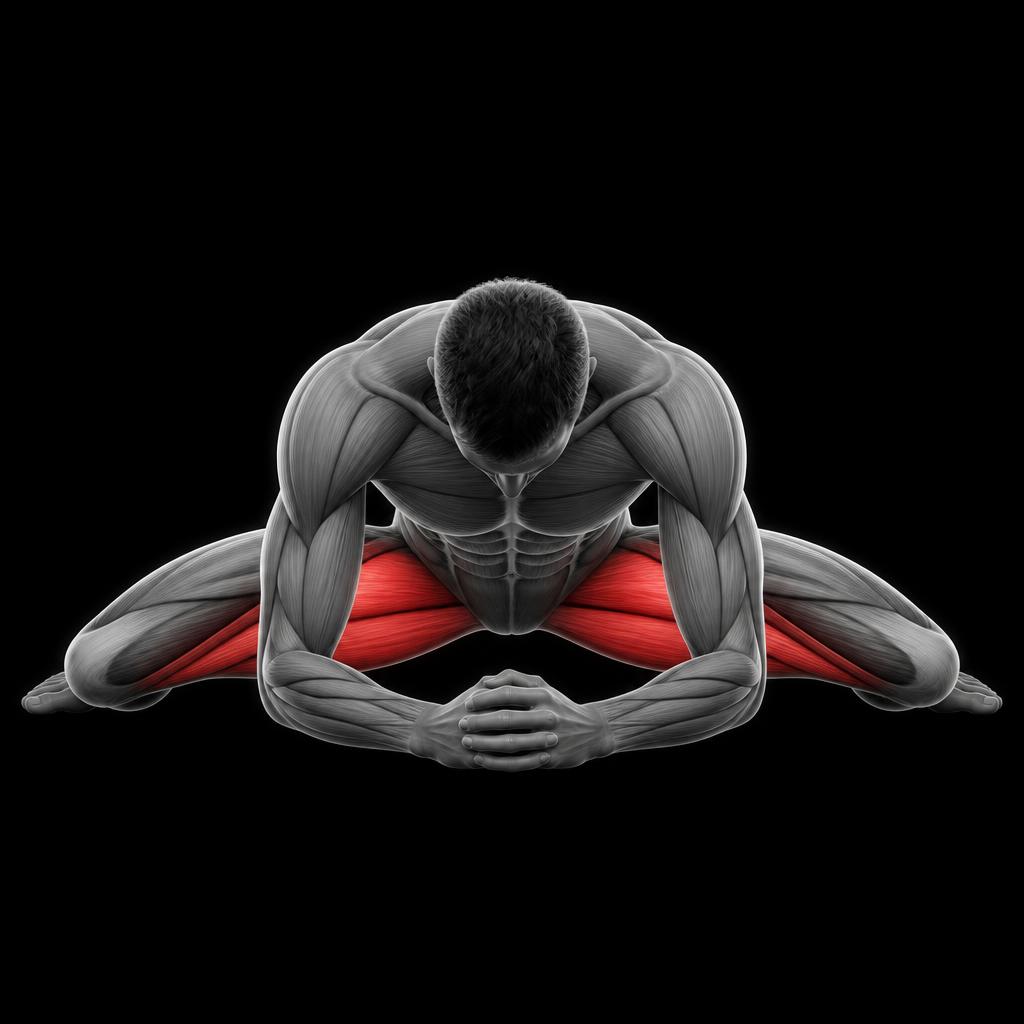 Frog Stretch anatomy plate