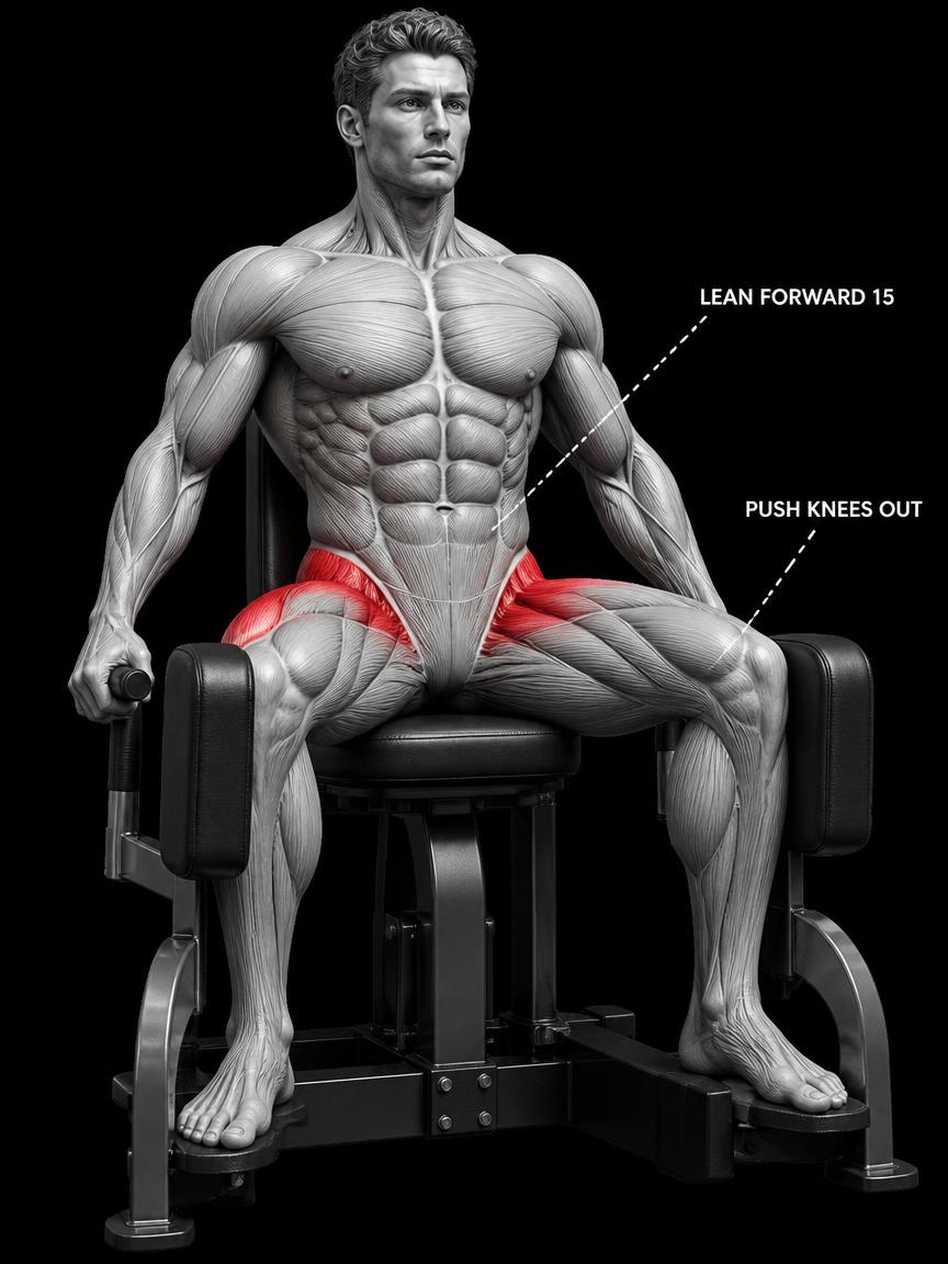Seated Hip Abduction Machine
