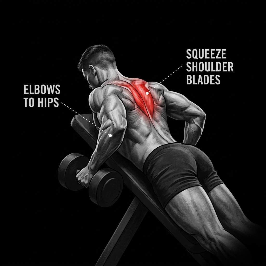 Chest supported row