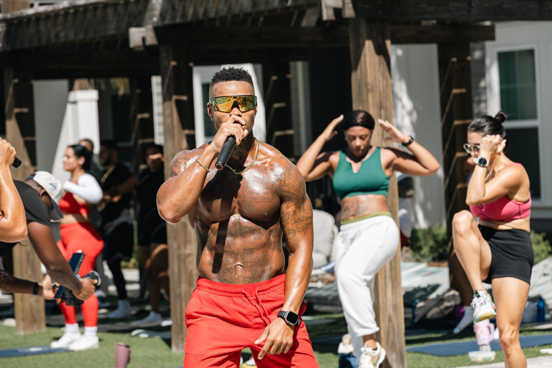 Apex Elite bootcamp class in action