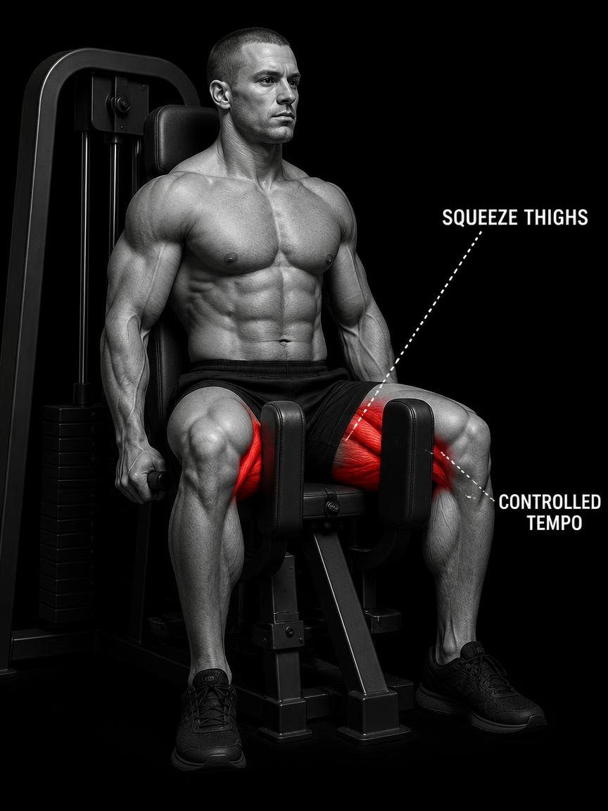 Hip Adduction anatomy plate
