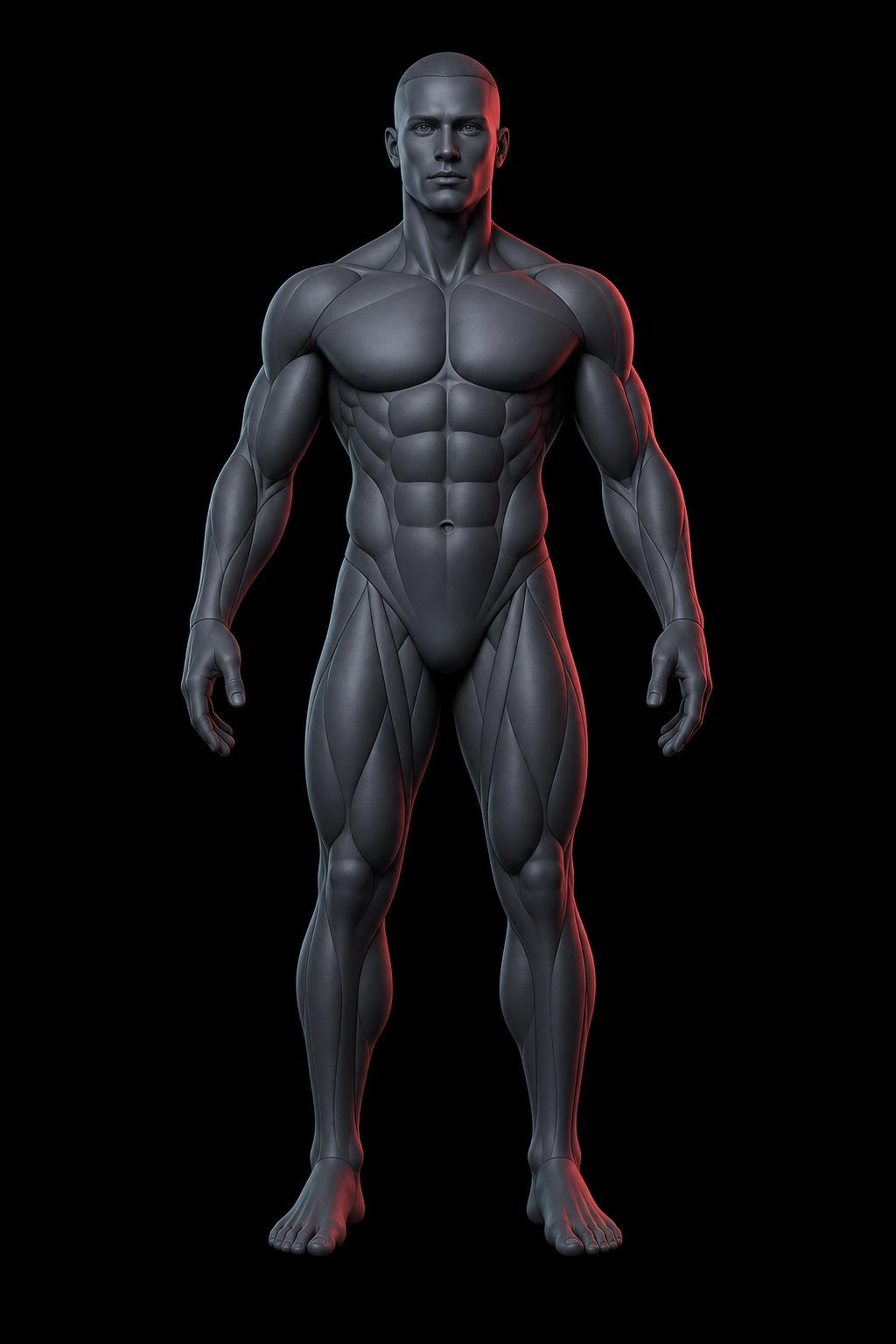 Front anatomical view