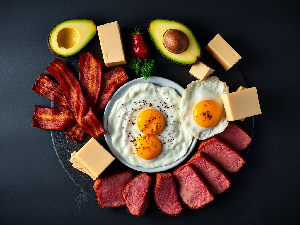 Keto diet meal